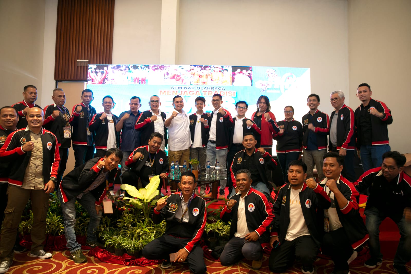 Hadiri Rakernas SIWO Papua Barat Optimis Menuju Porwanas 2024 Kalsel