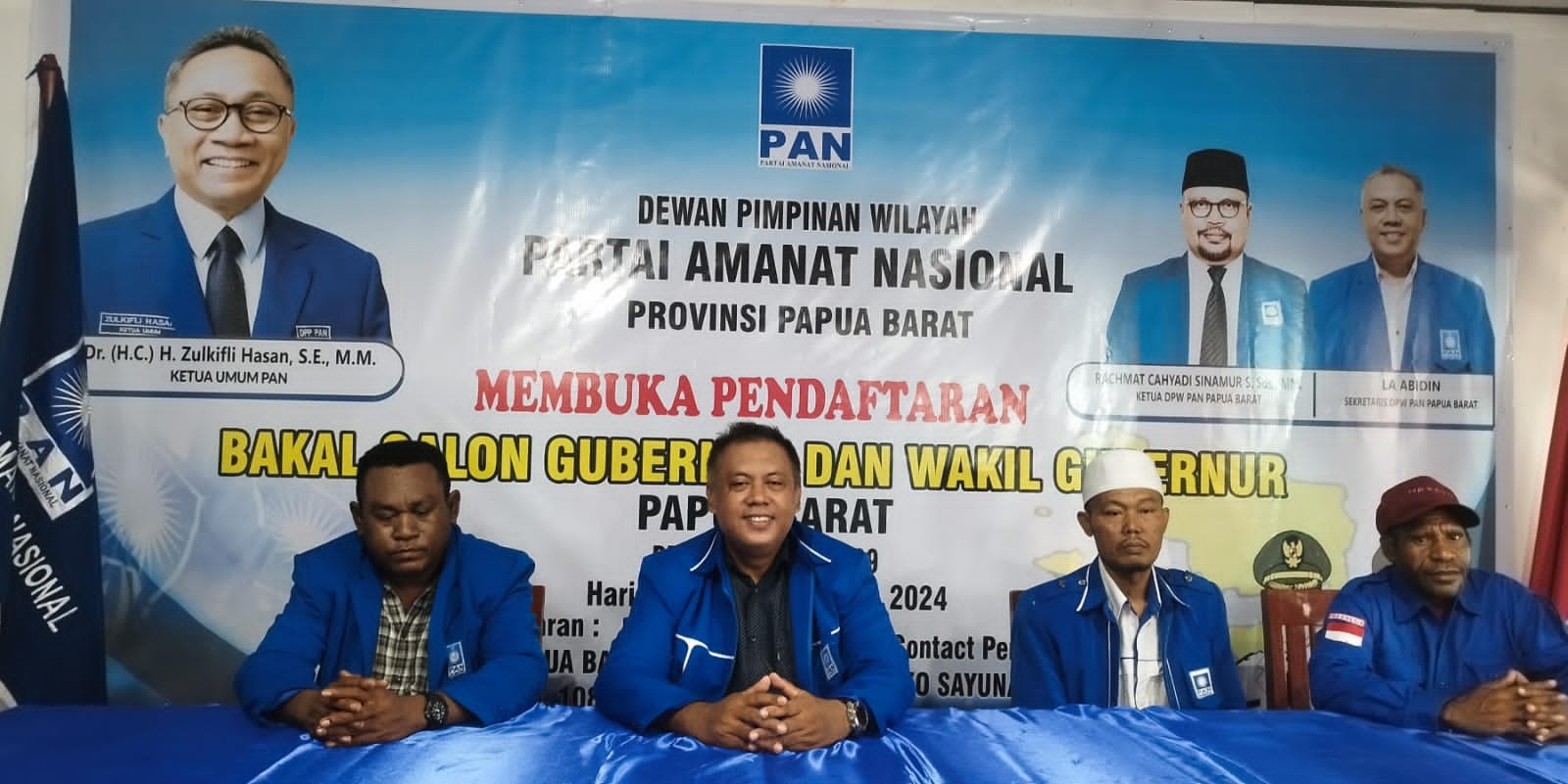 Dpw Pan Papua Barat Buka Pendaftaran Kandidat Pilkada Klikpapua