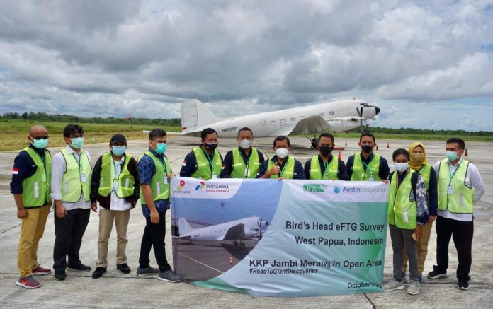 Pesawat Berteknologi eFTG Telah Berada di Sorong untuk Survei Wilayah Migas di Kepala Burung