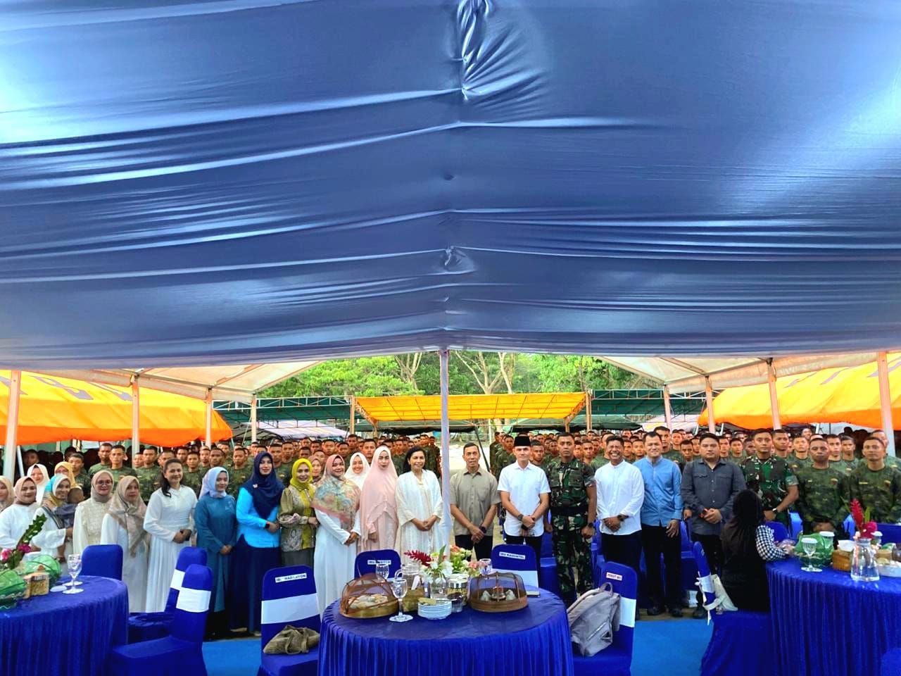 Pangdam XVIII/Kasuari Buka Puasa Bersama Prajurit Yon TP 863/BB, Pererat Silaturahmi dan Soliditas di Bulan Ramadhan